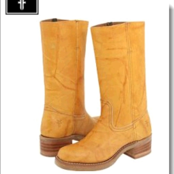 Frye Shoes - Campus boots in banana! Great boots!