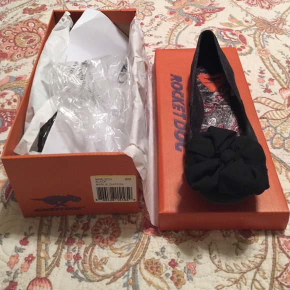 💥REDUCED💥NIB RocketDog Marlie Black Chiffon sz 8