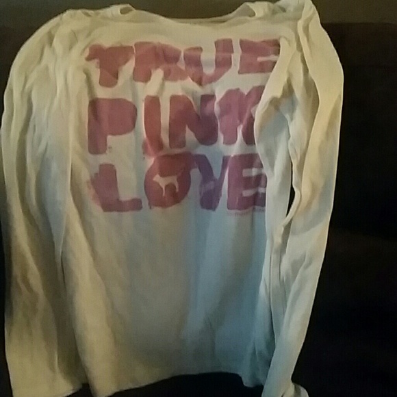 PINK Victoria's Secret Tops - VS pink long sleeve juniors top