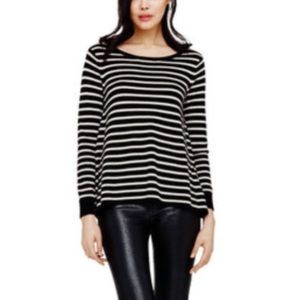 Club Monaco Striped Cashmere Sweater