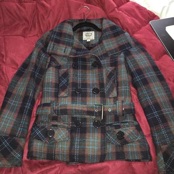 Levi's plaid jacket