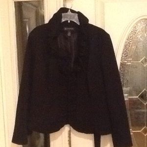 INC International Concepts black XL coat.