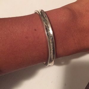 Sterling silver Tiffany bracelet - authentic.