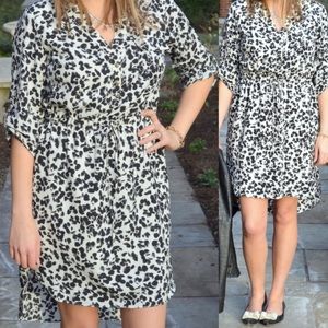 Merona Black & White Hi-Low Dress