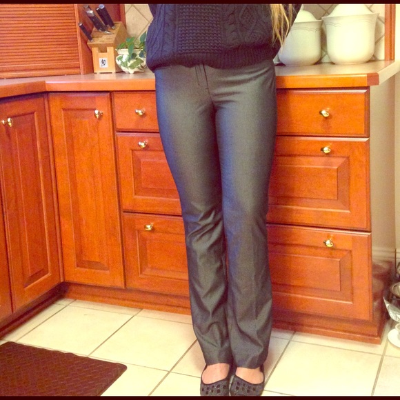 Dark gray dress pants / slacks