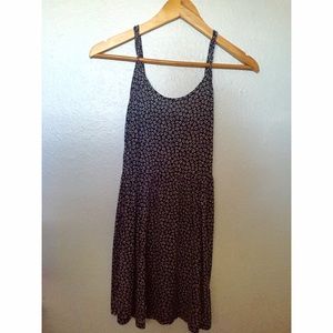 Blue w/ white flowers Brandy Melville dress