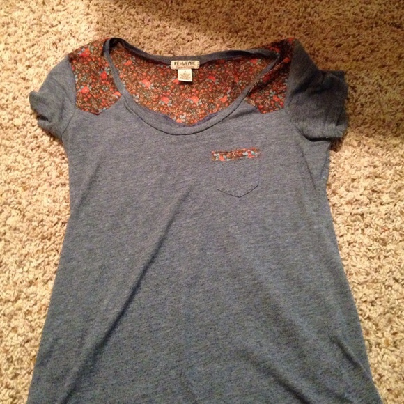 Navy top