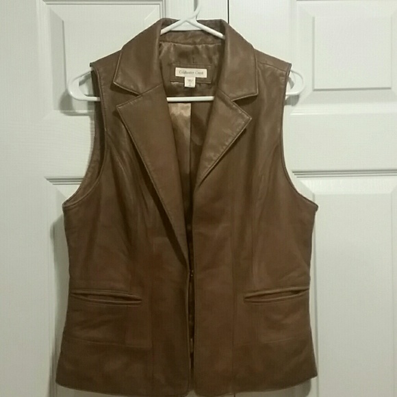 Leather Vest