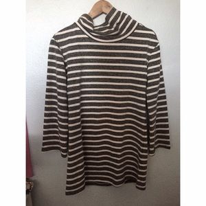 Long sleeve, chunky neck dress