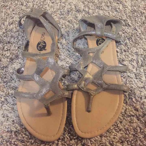 Bronze sandals