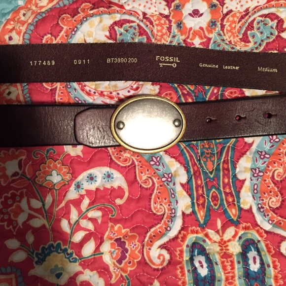 Brown fossil belt size M