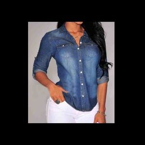 Denim shirt ❕