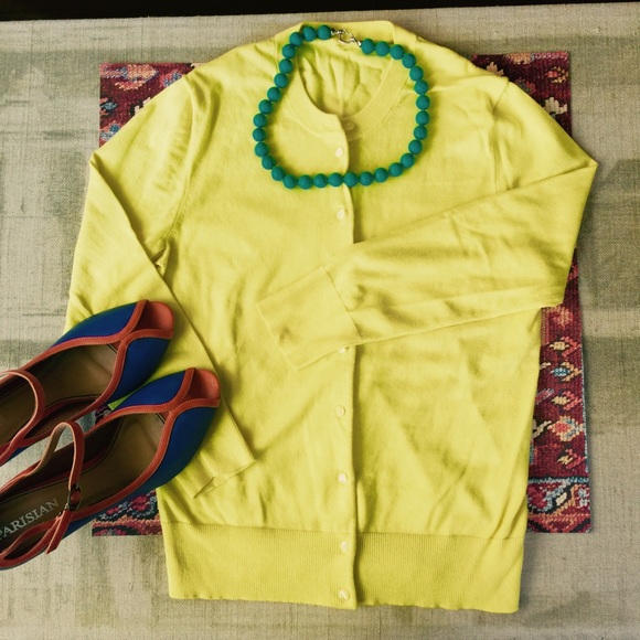 JCREW cotton jackie sweater xs