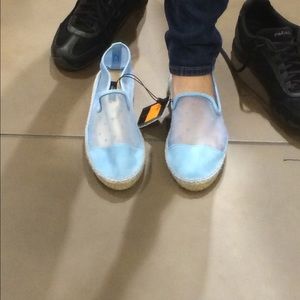 Zara Sky Blue Shoes