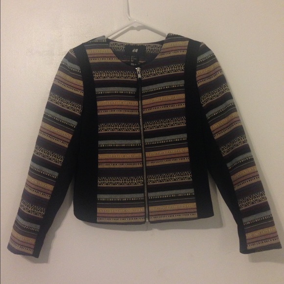 H&M woven blazer