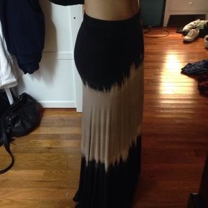 TIE DYE MAXI SKIRT