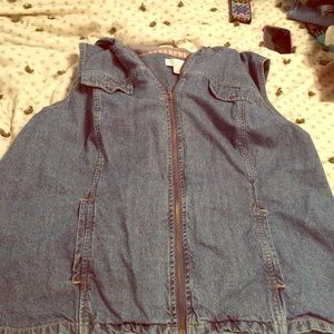 C.j Banks Jean vest