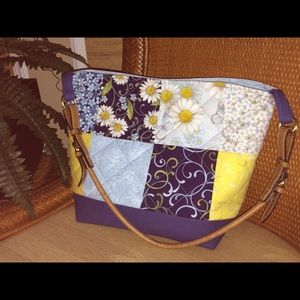 NWOT roomy Patchwork tote.