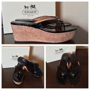 Coach sandals & Tory Burch sandals -size 10