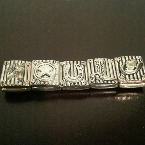 Sterling Silver Western Bracelet