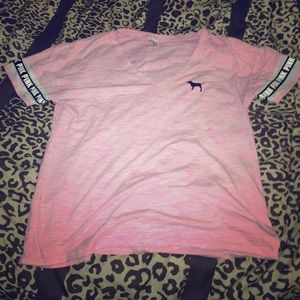 VS pink tee