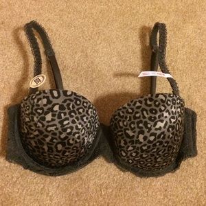 32B Pink Multi-way Push-up Bra