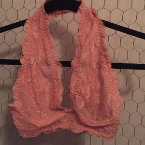 Halter Bralette in Pink