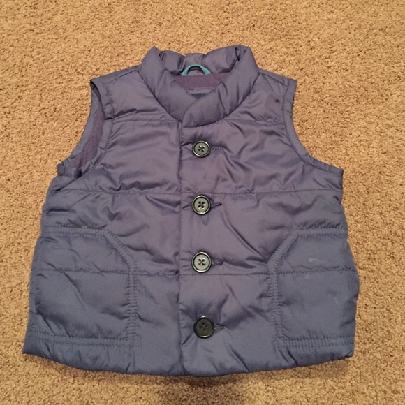 Gap puffer vest and quilted jacket , 6-12 size.