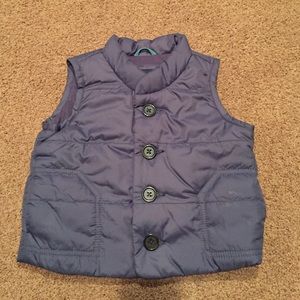 Gap puffer vest and quilted jacket , 6-12 size.