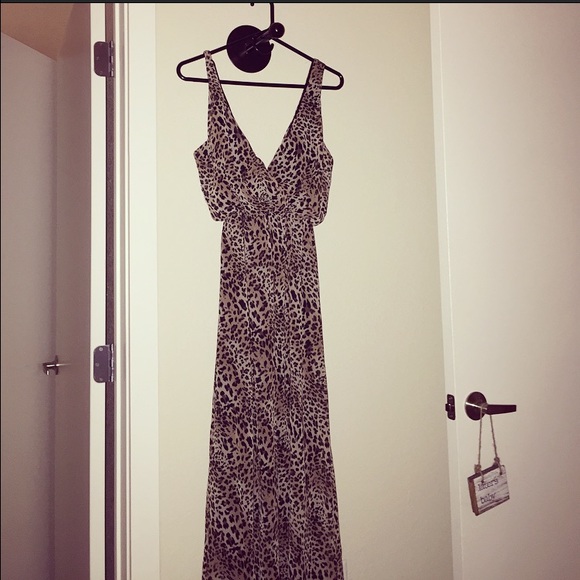 Animal Print Maxi Dress from Nasty Gal.