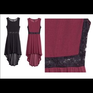 H&M high low dress