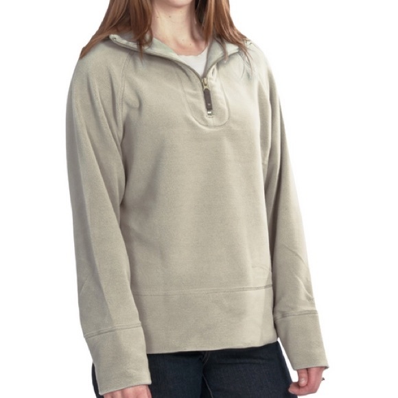 Woolrich Fleece Half Zip Pullover Sweater XS