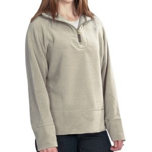 Woolrich Fleece Half Zip Pullover Sweater XS