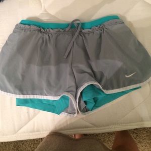 Nike shorts with built in spandex