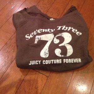 Juicy dark green sweat shirt