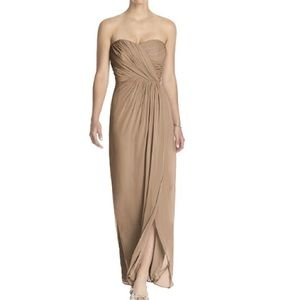 Dessy dress, style #2882 in cappuccino