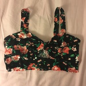 Floral bralette