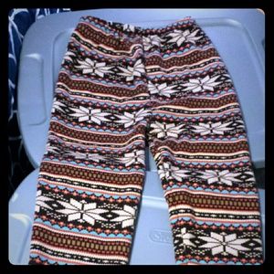 Fleeced lined leggings