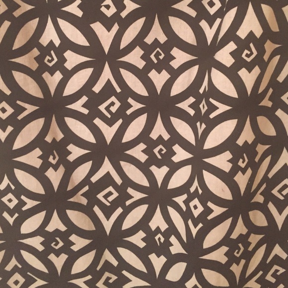 Navy Pattern Dress - Picture 2 of 2