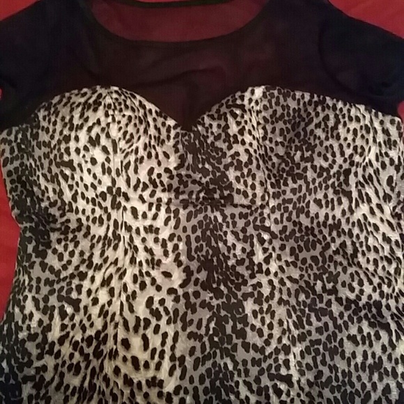 Charlotte Russe Leapord Blouse