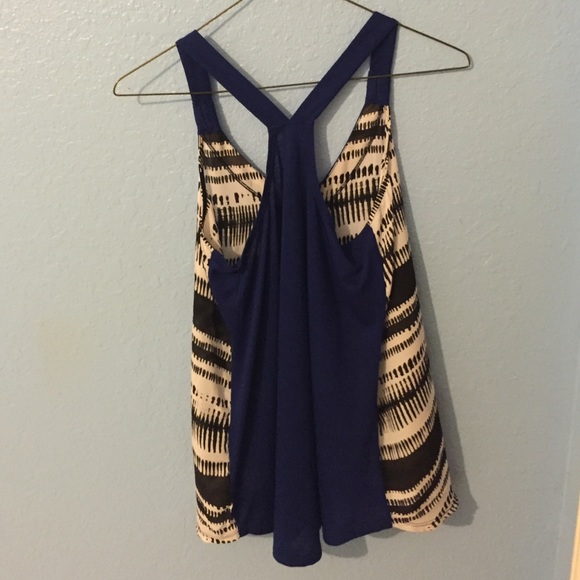 black striped tank top - Picture 2 of 2