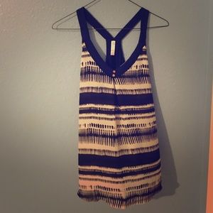 black striped tank top