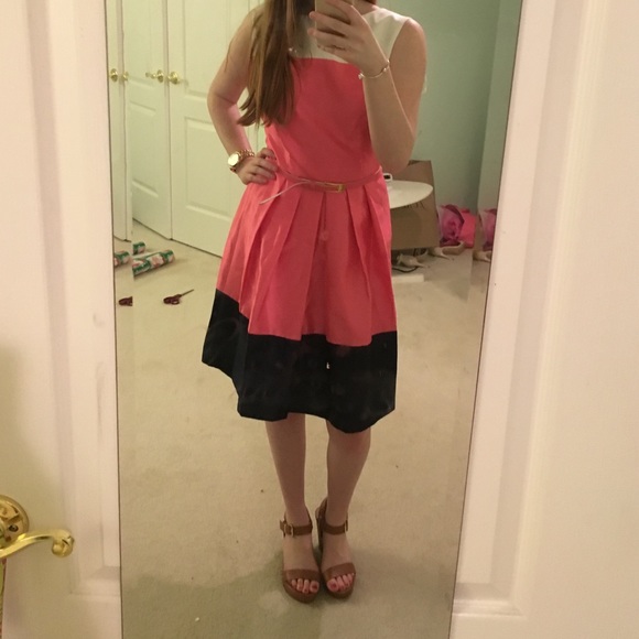Color block dress