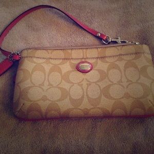 Coach wristlet