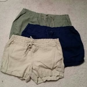 Old Navy Linen Shorts Bundle