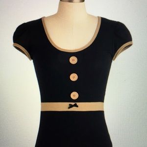 Modcloth retro style black top