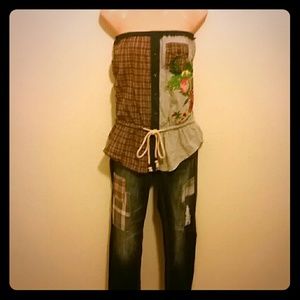 Unique Halter shirt by Crafty Couture