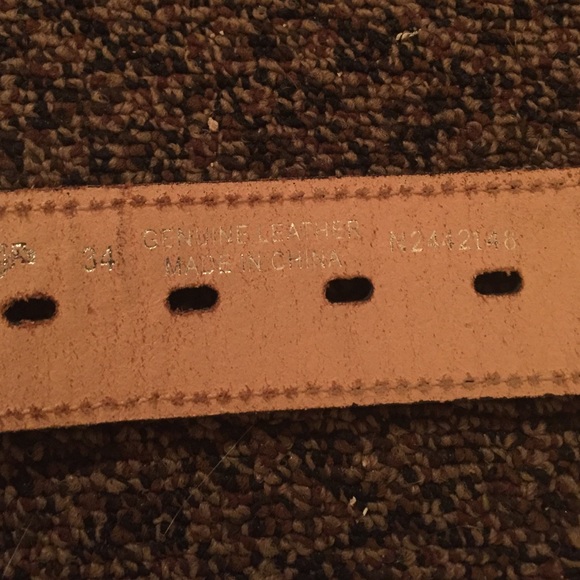 Genuine leather belt - Picture 3 of 3