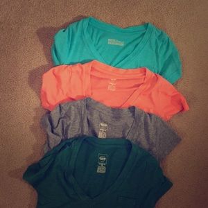 PACKAGE DEAL: Mossimo V-Neck Tees