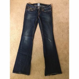 TRUE RELIGION ~ RAINBOW JOEY JEANS